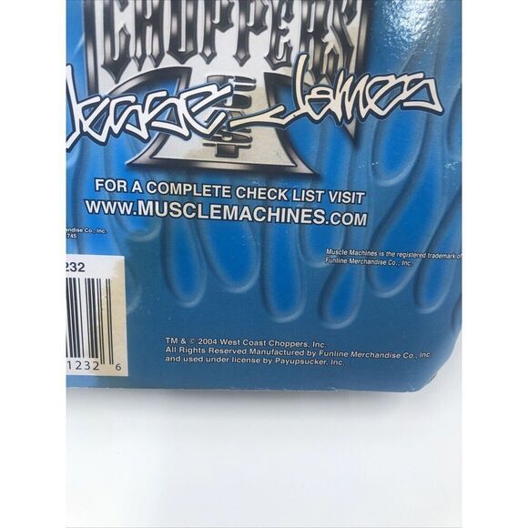 Muscle Machines WCC Jesse James "Penny Saved" 1:31 Scale Motorcycle NIB. Read - Picture 11 of 15